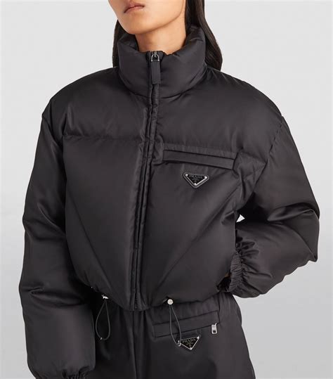 prada milano puffer|prada puffer cropped.